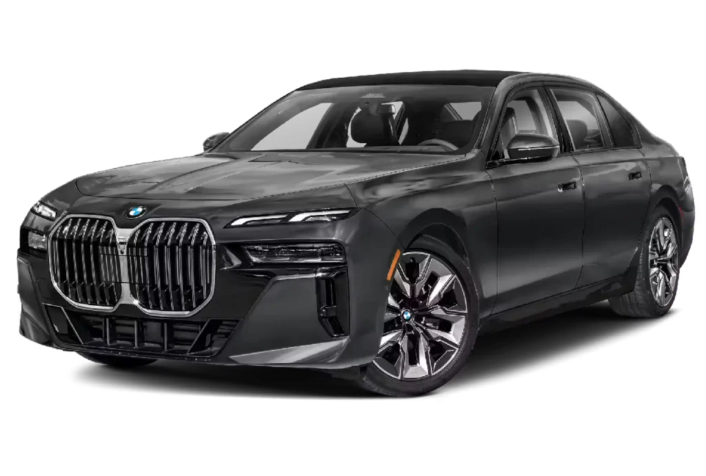 BMW 7 Series luxury sedan car and limo service to LaGuardia Airport NYC