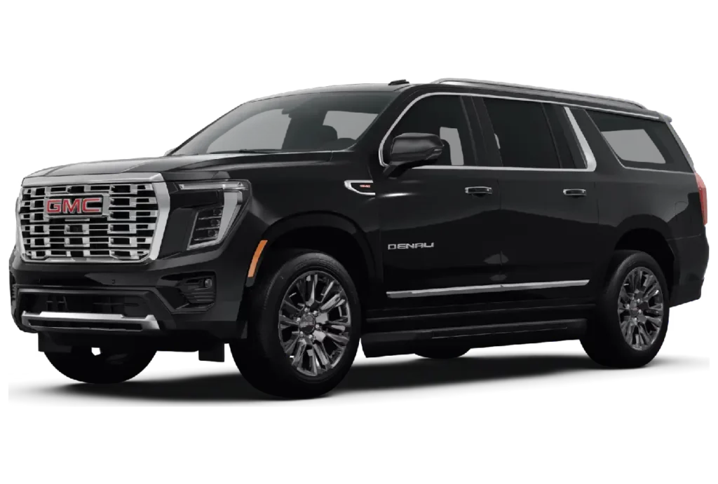 GMC Yukon XL luxury SUV car and limo service from New Jersey and New York to LaGuardia Airport