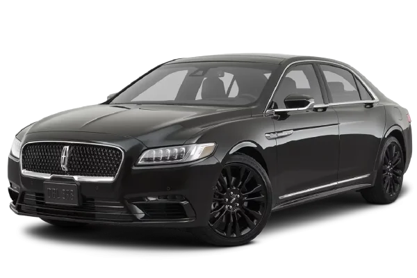 Lincoln Continental luxury sedan car and limo service to LaGuardia Airport NYC