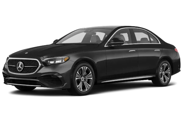 Mercedes E-Class luxury sedan car and limo service to LaGuardia Airport NYC